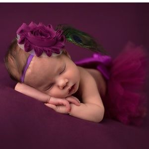 Purple tutu outfit